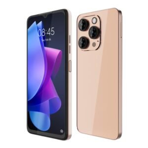 IKALL Z19 Smartphone with 6.5'' HD+ Display, Android 12 (Powerful Performance), 4GB Ram, 64GB Storage, (Latte Gold)
