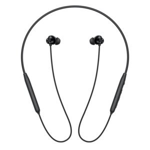 OnePlus Bullets Wireless Z2 ANC Bluetooth in Ear Earphones with Mic, 45dB Hybrid ANC, Bombastic Bass - 12.4 mm Drivers (Black)