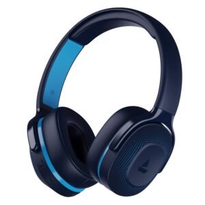 boAt Rockerz 425 Bluetooth Wireless Over Ear Headphones , ASAP Charge 25H Playtime V5.2, Dual Pairing (Oceana Blue)