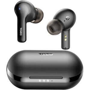 TOZO A2 Mini True Wireless Earbuds Bluetooth 5.3 Earphones in Ear Buds Touch Control, Black