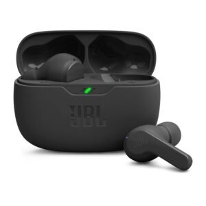 JBL Wave Beam in-Ear Wireless Earbuds (TWS) with Mic,32 Hours Battery&Quick Charge,,Google Fastpair (Black)