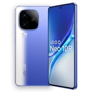 iQOO Neo 10R 5G (Raging Blue, 8GB RAM, 128GB Storage)