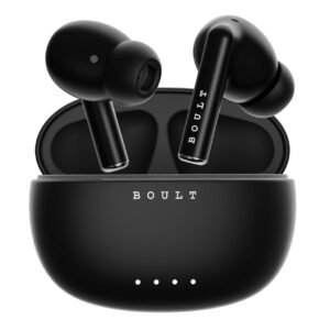 Boult Audio Newly Launched W20 Truly Wireless in Ear Earbuds with 35H Playtime, IPX5 ear buds TWS (Space Black)