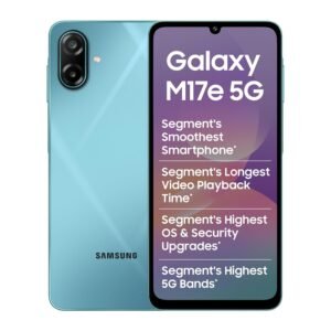 Samsung Galaxy M17e 5G Mobile (Blitz Blue, 4GB RAM, 128GB Storage)