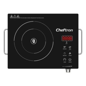 CHEFTRON 2200 Watt Infrared Cooktop with Crystal Glass